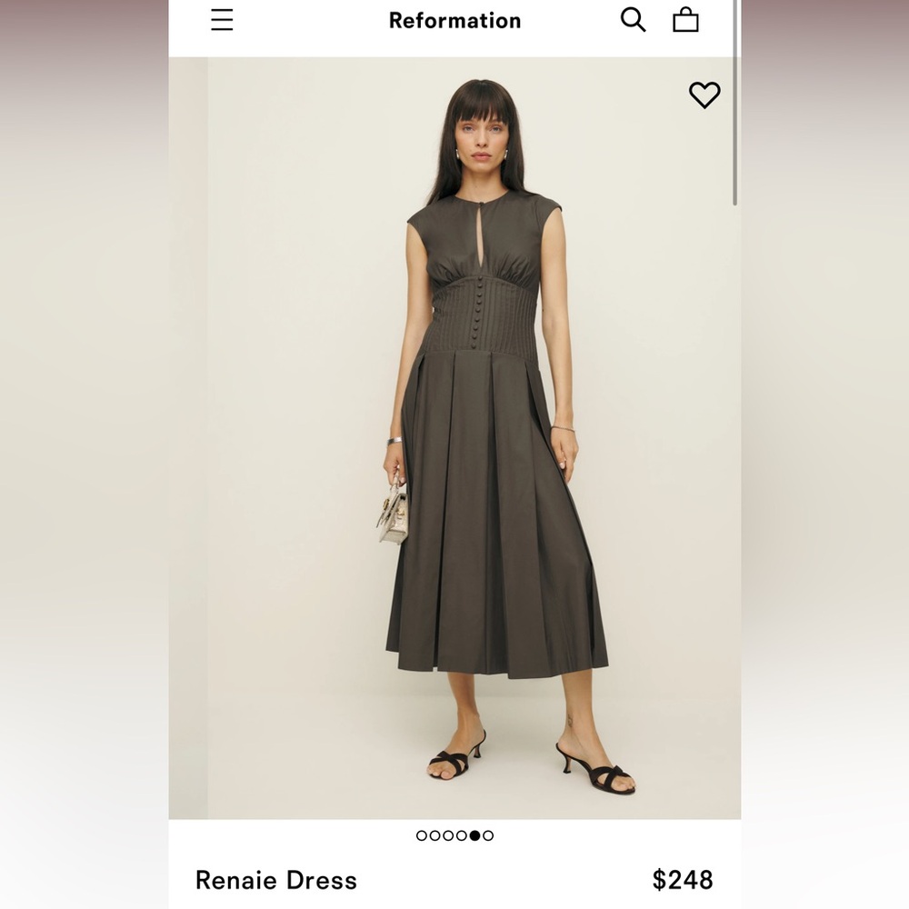 New with tags REFORMATION renaie dress - Picture 6 of 8
